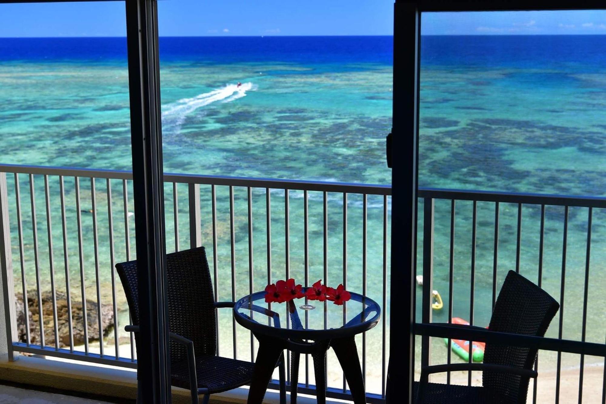 Churaumi On The Beach Motobu Exterior photo